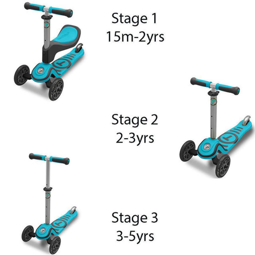 SmarTrike T Scooter T1 Blue