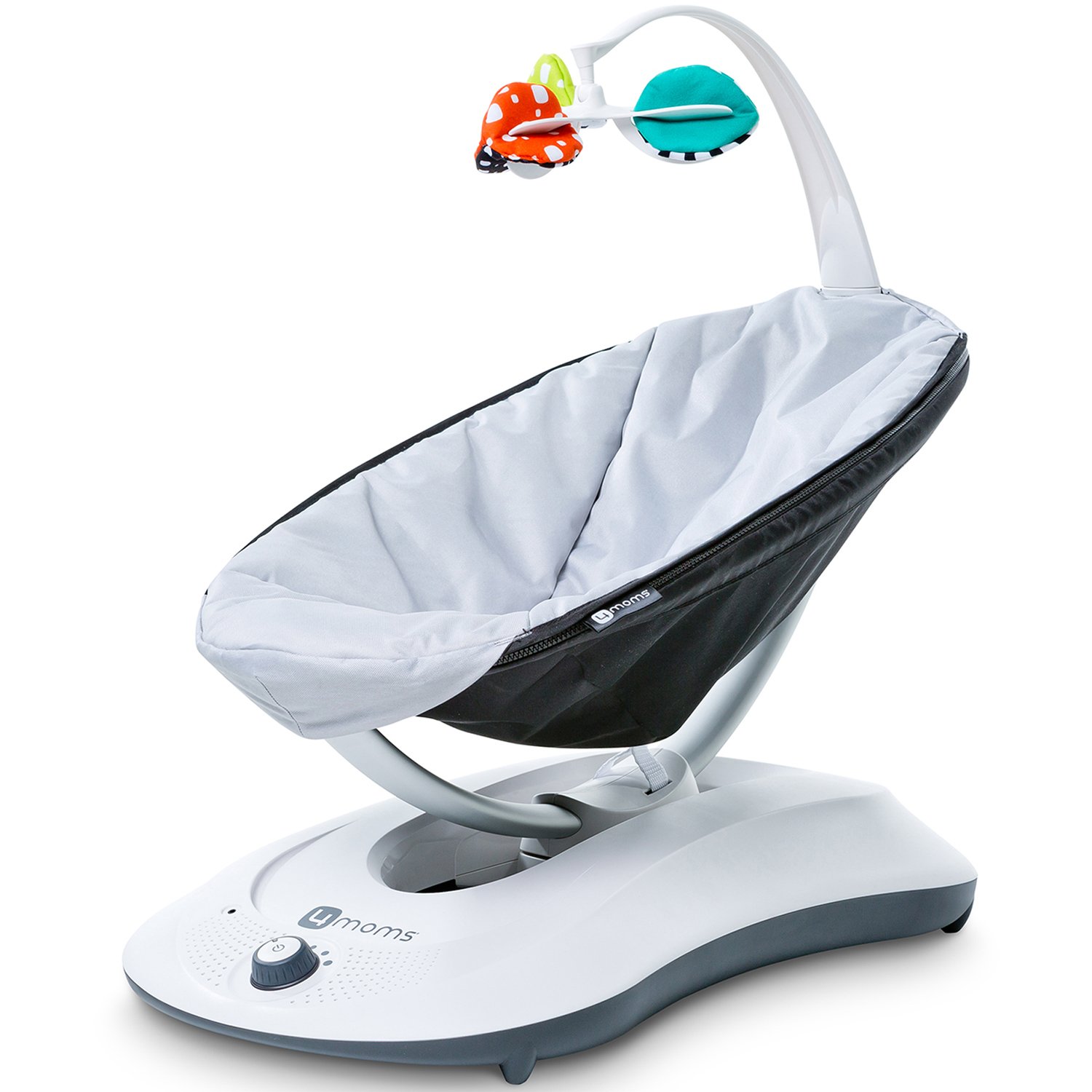Купить Кресло-качалка 4moms RockaRoo Серебристая с доставкой