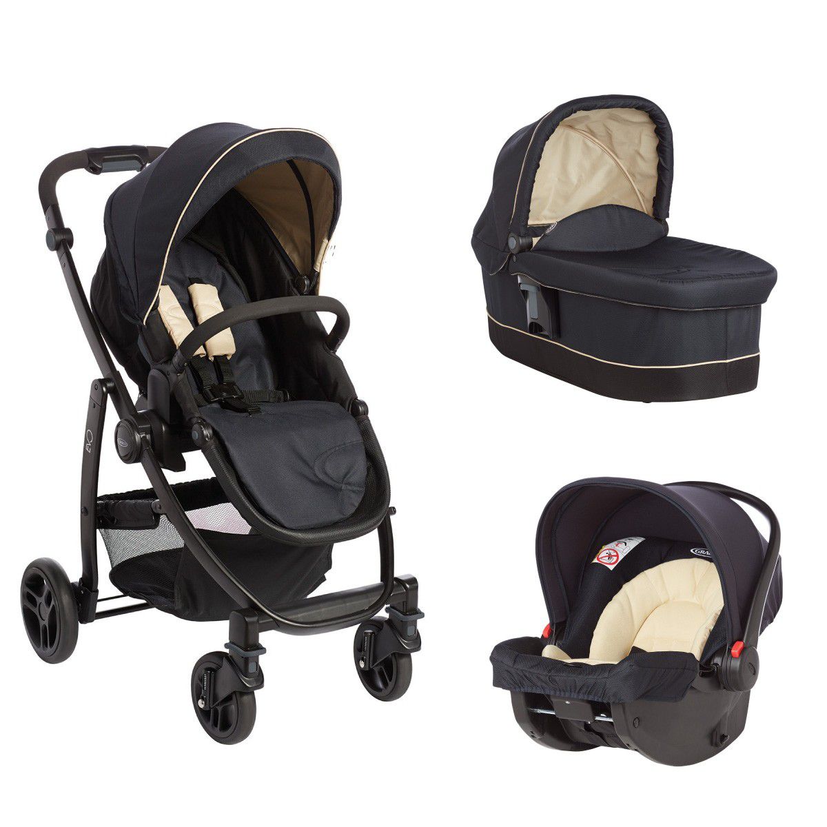 Poussette evo graco trio online