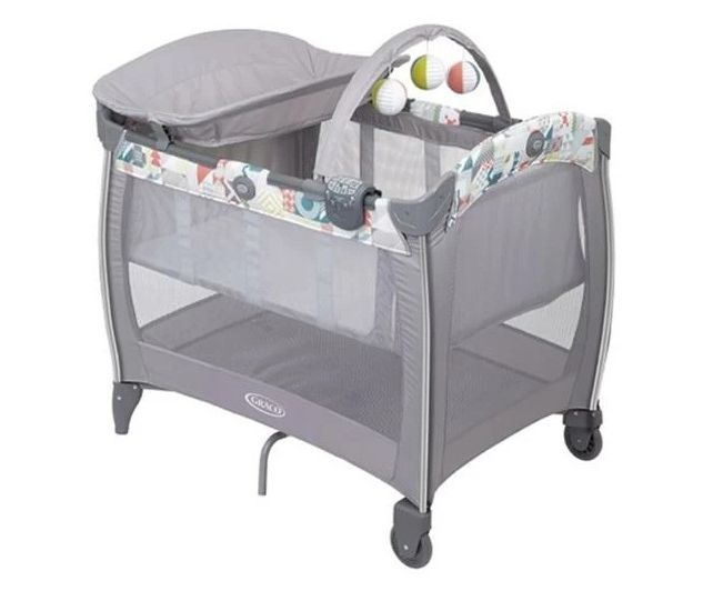 Манеж кровать graco contour electra